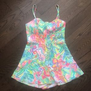 Lilly Pulitzer Coralie Romper Sz 6 in Multi Surf Gypsea